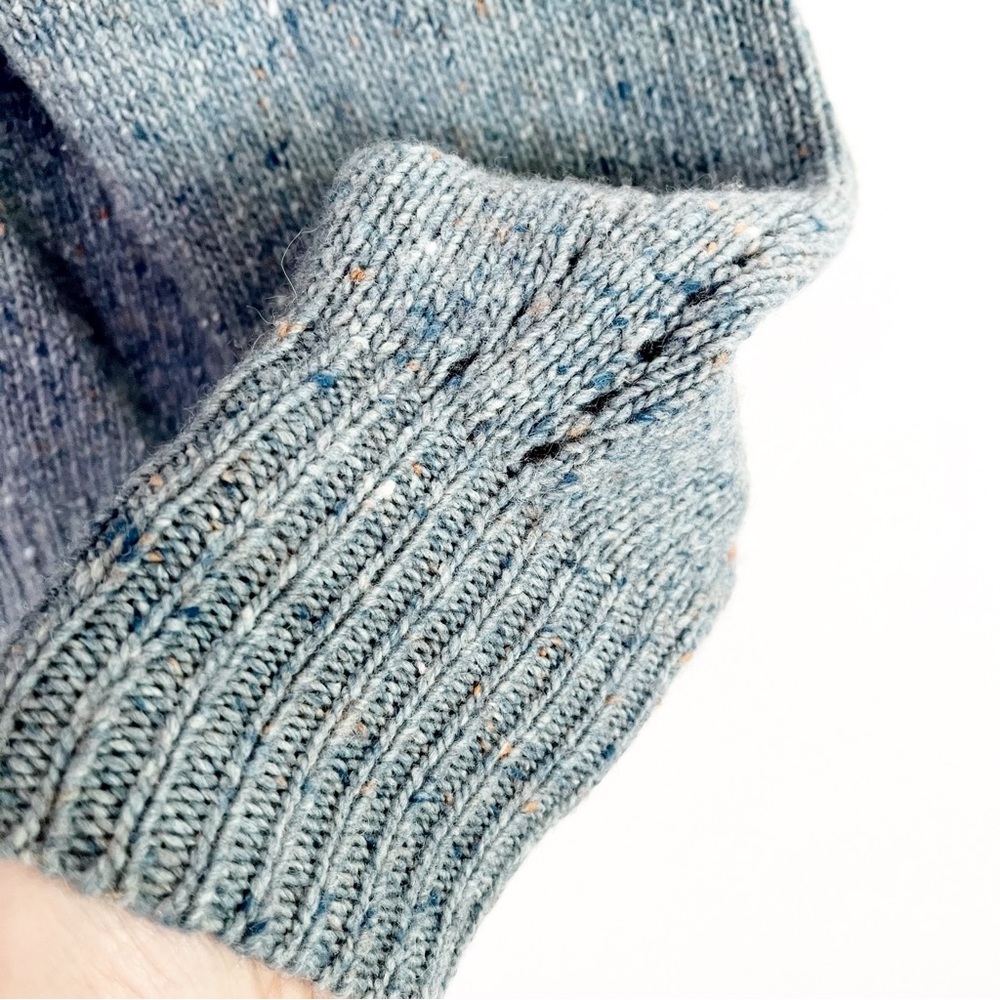 Faherty Light Blue Crew Neck Sweater - Picture 9 of 11
